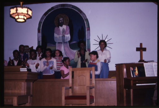 The Junaluska Gospel Choir in 1979