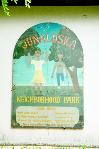 Mural at the Junaluska Neighborhood Park