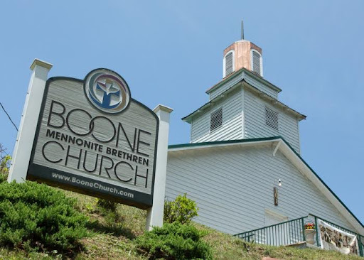 The Boone Mennonite Brethren Church sits in the center of the Junaluska neighborhood